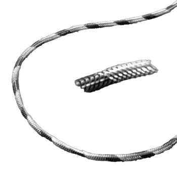 Armband Schlange rund oxyd-silber 925 19cm
